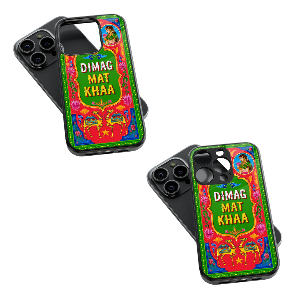 Trendy Glass Back Mobile Case for iPhone, Samsung, Redmi, OnePlus, Google Pixel, Motorola