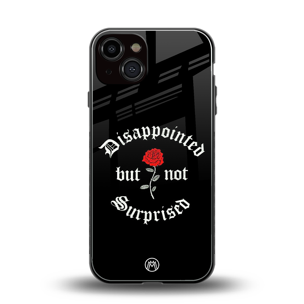 disappointed but not surprised back phone cover | glass case for iphone 13