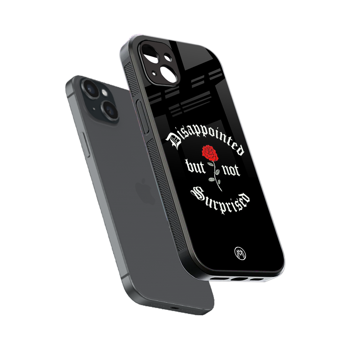 disappointed but not surprised back phone cover | glass case for iphone 14 plus