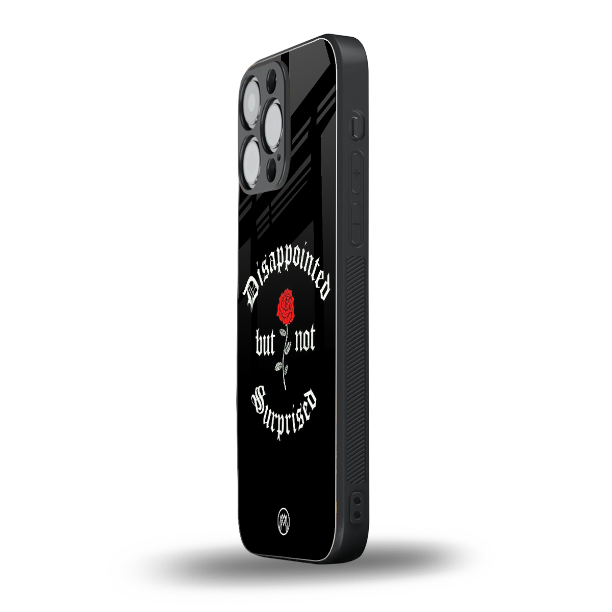 disappointed but not surprised back phone cover | glass case for iphone 15 pro max