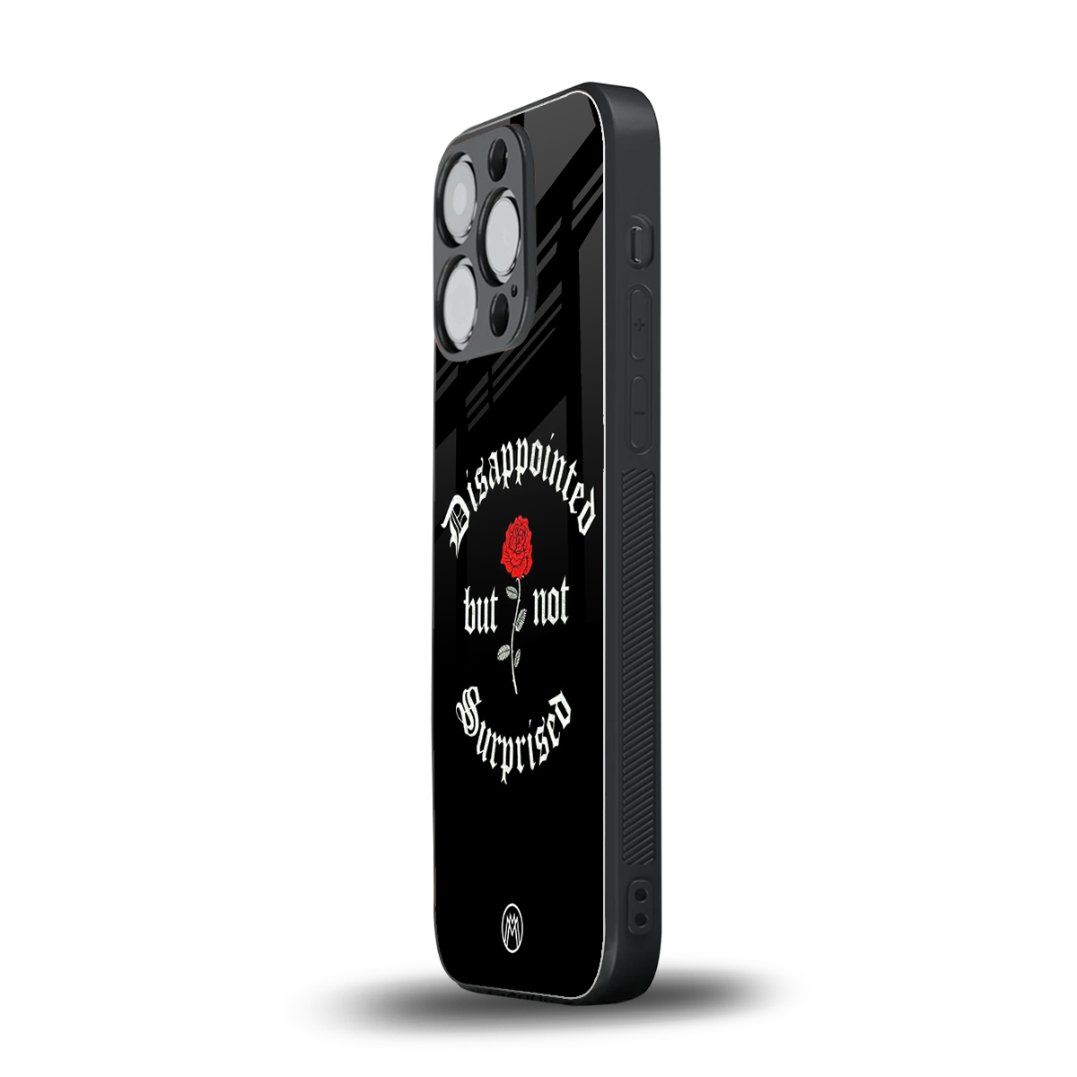 disappointed but not surprised back phone cover | glass case for iphone 15 pro