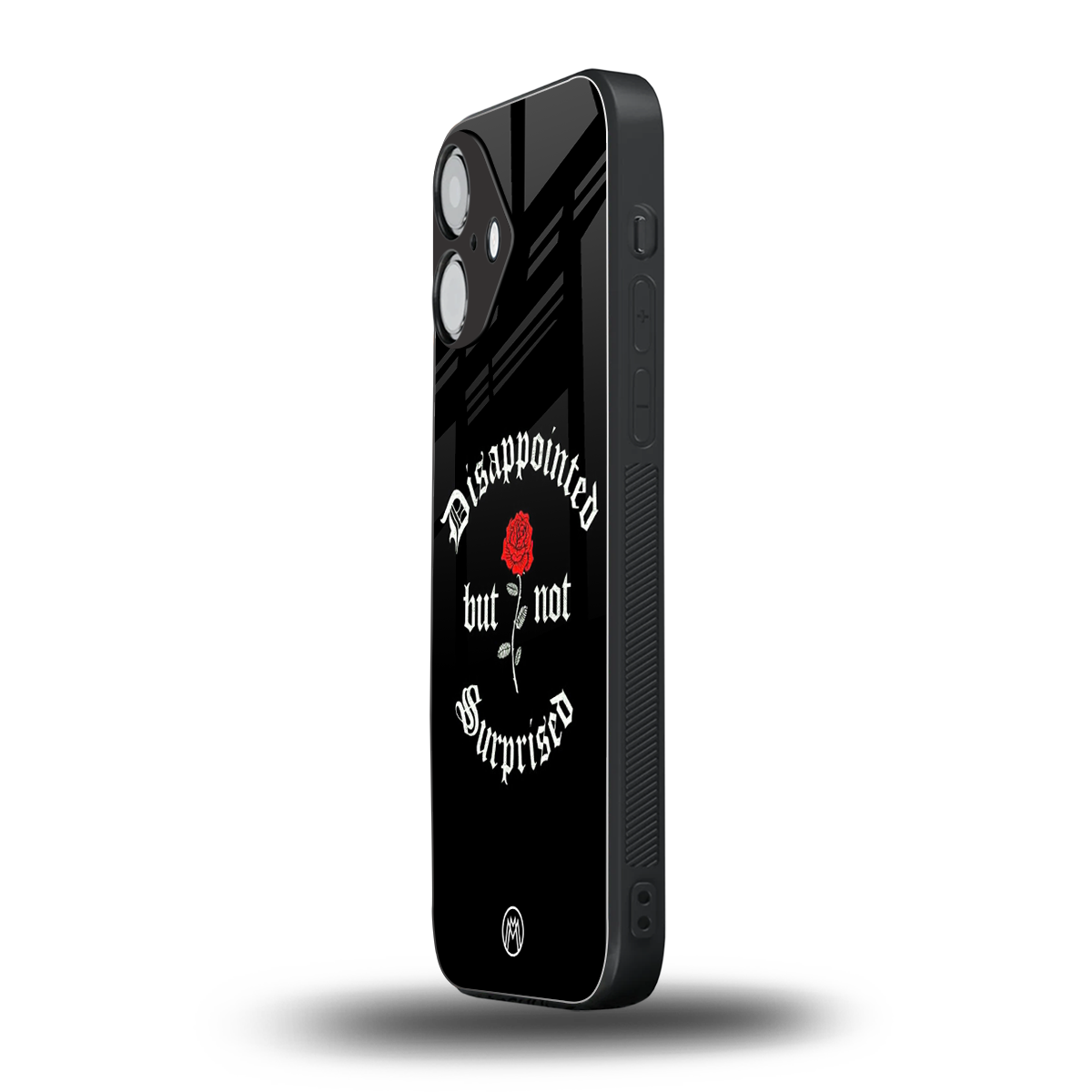 disappointed but not surprised back phone cover | glass case for iphone 16