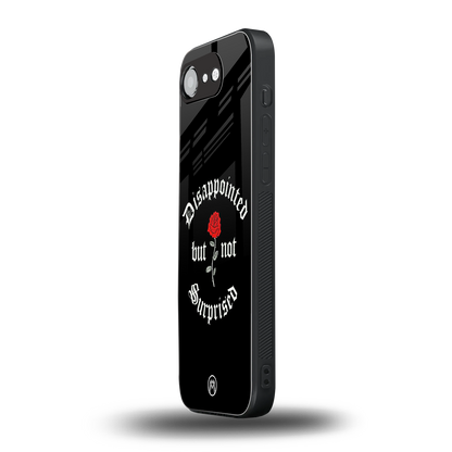 disappointed but not surprised back phone cover | glass case for iphone 16e