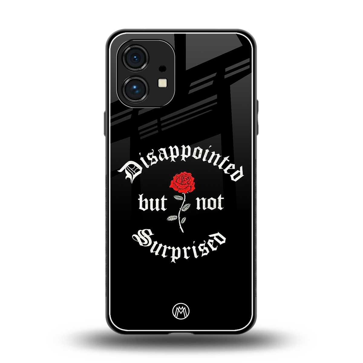 disappointed but not surprised back phone cover | glass case for nothing phone 1
