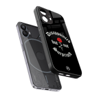 disappointed but not surprised back phone cover | glass case for nothing phone 2