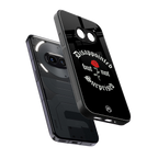 disappointed but not surprised back phone cover | glass case for nothing phone 2a