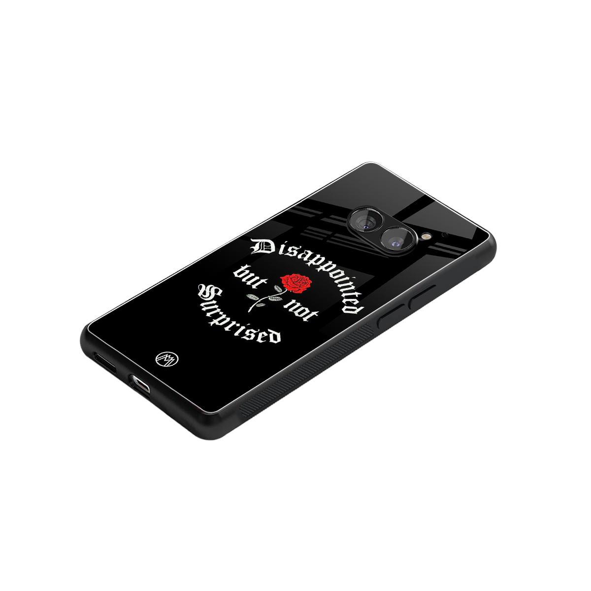 disappointed but not surprised back phone cover | glass case for nothing phone 2a