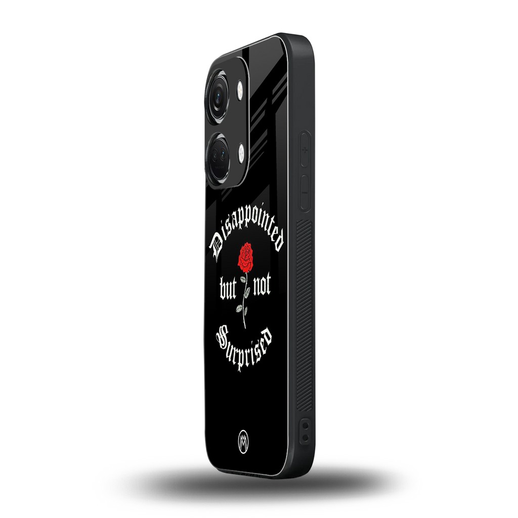 disappointed but not surprised back phone cover | glass case for oneplus nord 3