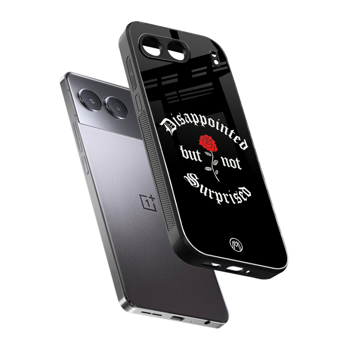 disappointed but not surprised back phone cover | glass case for oneplus nord 4