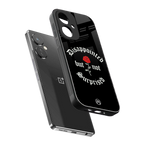 disappointed but not surprised back phone cover | glass case for oneplus nord ce 3