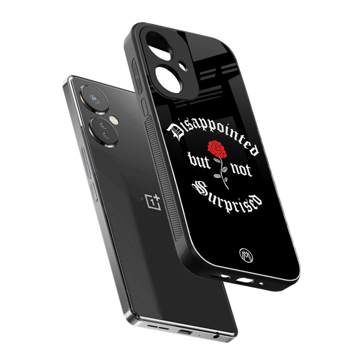 disappointed but not surprised back phone cover | glass case for oneplus nord ce 3