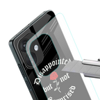 disappointed but not surprised back phone cover | glass case for oneplus nord ce 3