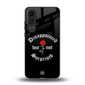 disappointed but not surprised back phone cover | glass case for oneplus nord ce 4 lite
