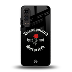 disappointed but not surprised back phone cover | glass case for oneplus nord ce 4 lite