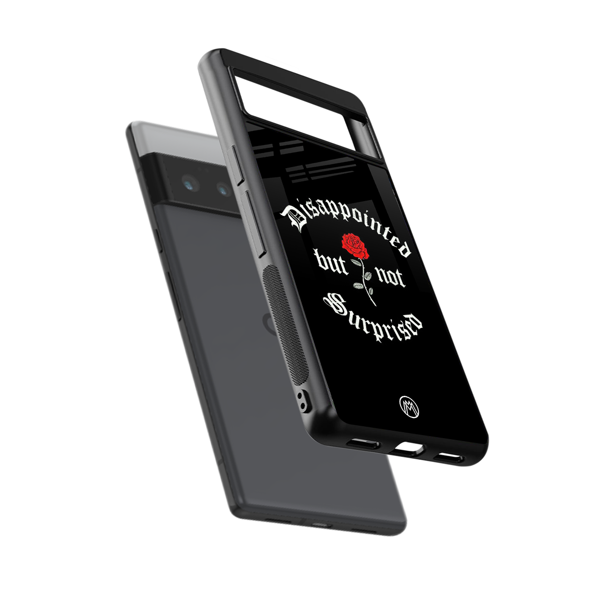 disappointed but not surprised back phone cover | glass case for google pixel 6 pro