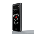 disappointed but not surprised back phone cover | glass case for google pixel 6