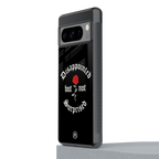 disappointed but not surprised back phone cover | glass case for google pixel 8 pro