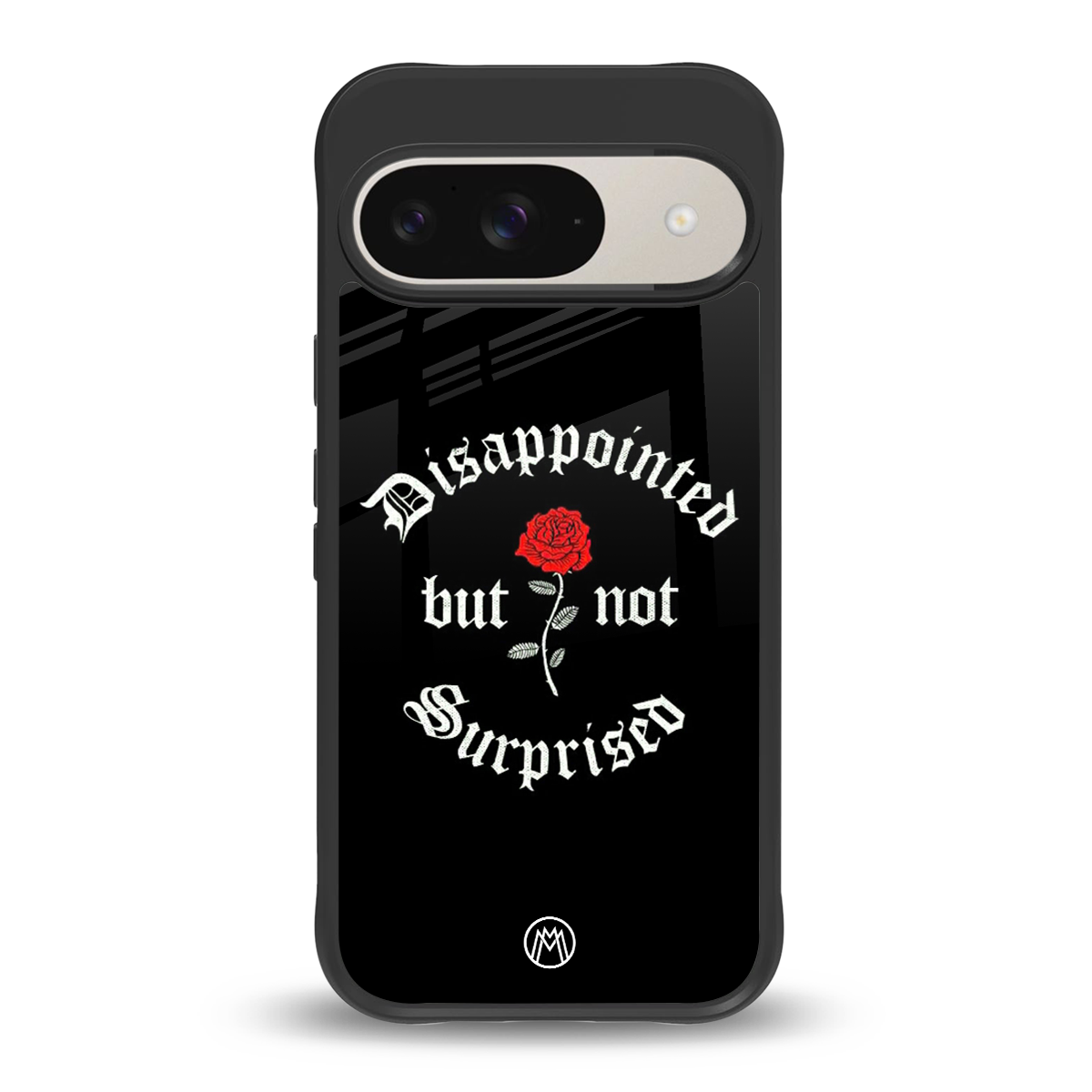 disappointed but not surprised back phone cover | glass case for google pixel 9