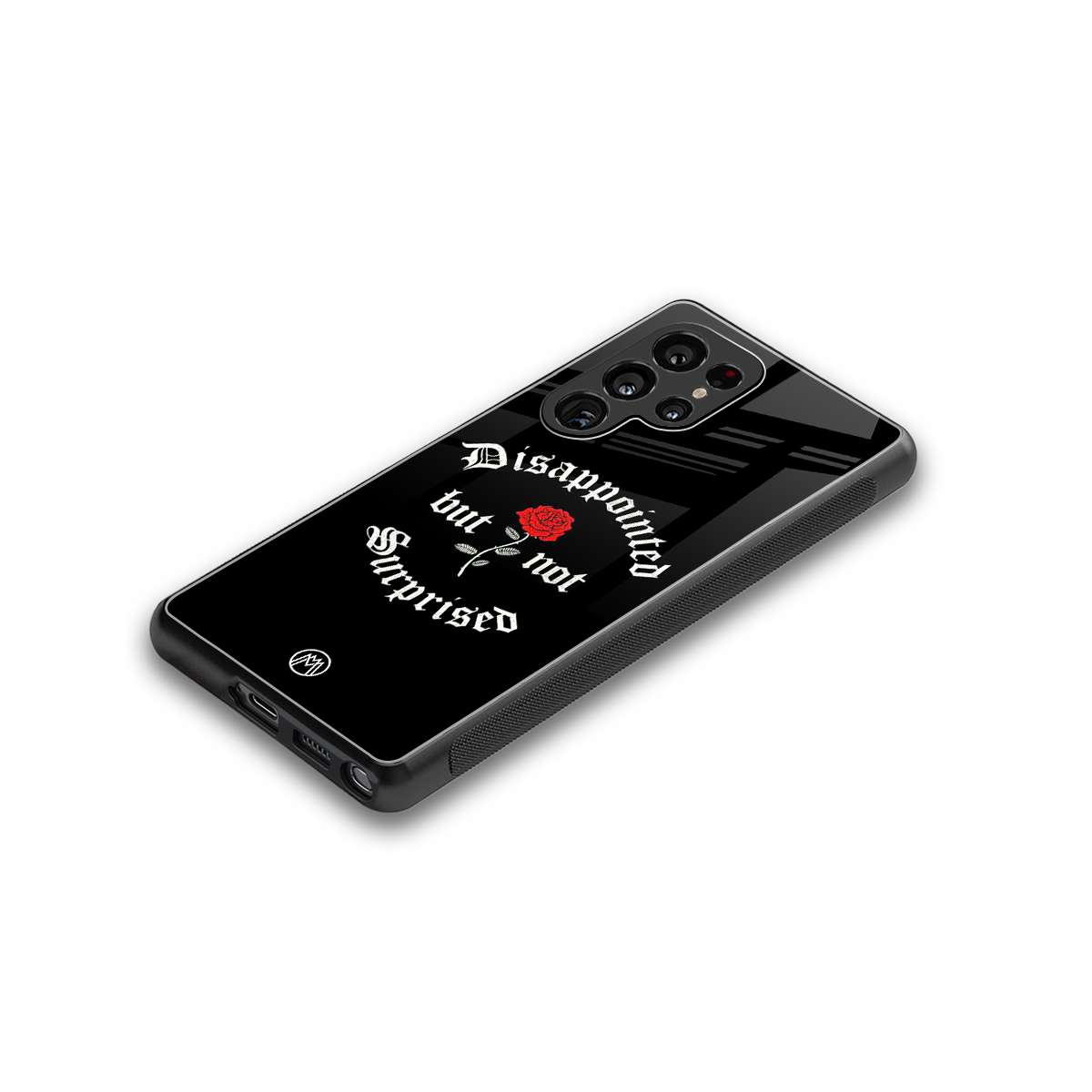 disappointed but not surprised back phone cover | glass case for samsung galaxy s25 ultra