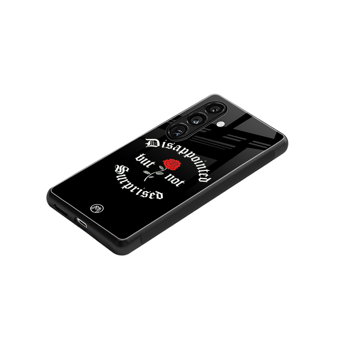 disappointed but not surprised back phone cover | glass case for samsung galaxy s25