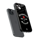 disappointed but not surprised back phone cover | glass case for iphone 15