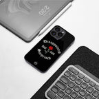 disappointed but not surprised back phone cover | glass case for iphone 16 pro