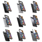 Durable Glass Back Mobile Case for iPhone, Samsung, OnePlus, Google Pixel, Redmi, Vivo, Oppo