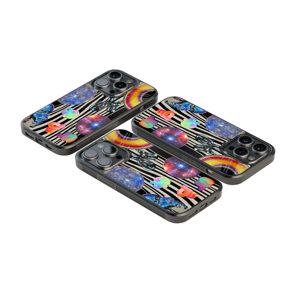 Luxury Glass Back Mobile Cover for iPhone, Samsung Galaxy, OnePlus, Pixel, Redmi & More