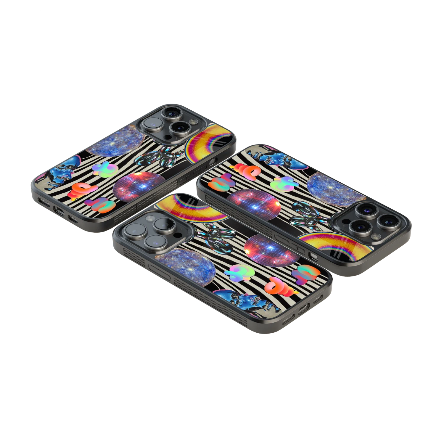 Luxury Glass Back Mobile Cover for iPhone, Samsung Galaxy, OnePlus, Pixel, Redmi & More