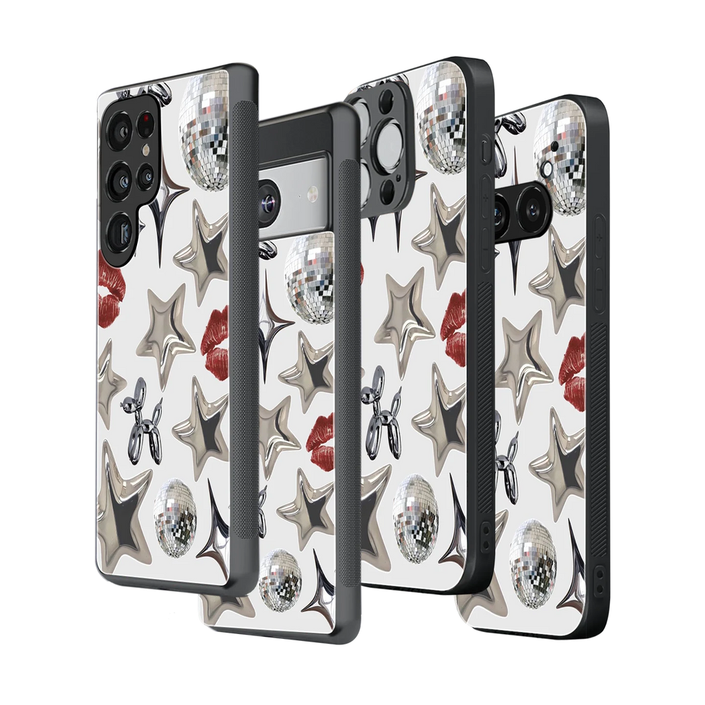 Stylish Glass Back Case for All Smartphones iPhone, Samsung, OnePlus, Pixel, Redmi, Oppo, Vivo, Motorola