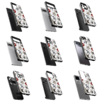 Durable Glass Back Mobile Case for iPhone, Samsung, OnePlus, Google Pixel, Redmi, Vivo, Oppo