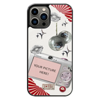 Polaroid Personalised Glass Phone Case