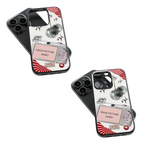 Polaroid Personalised Glass Phone Case