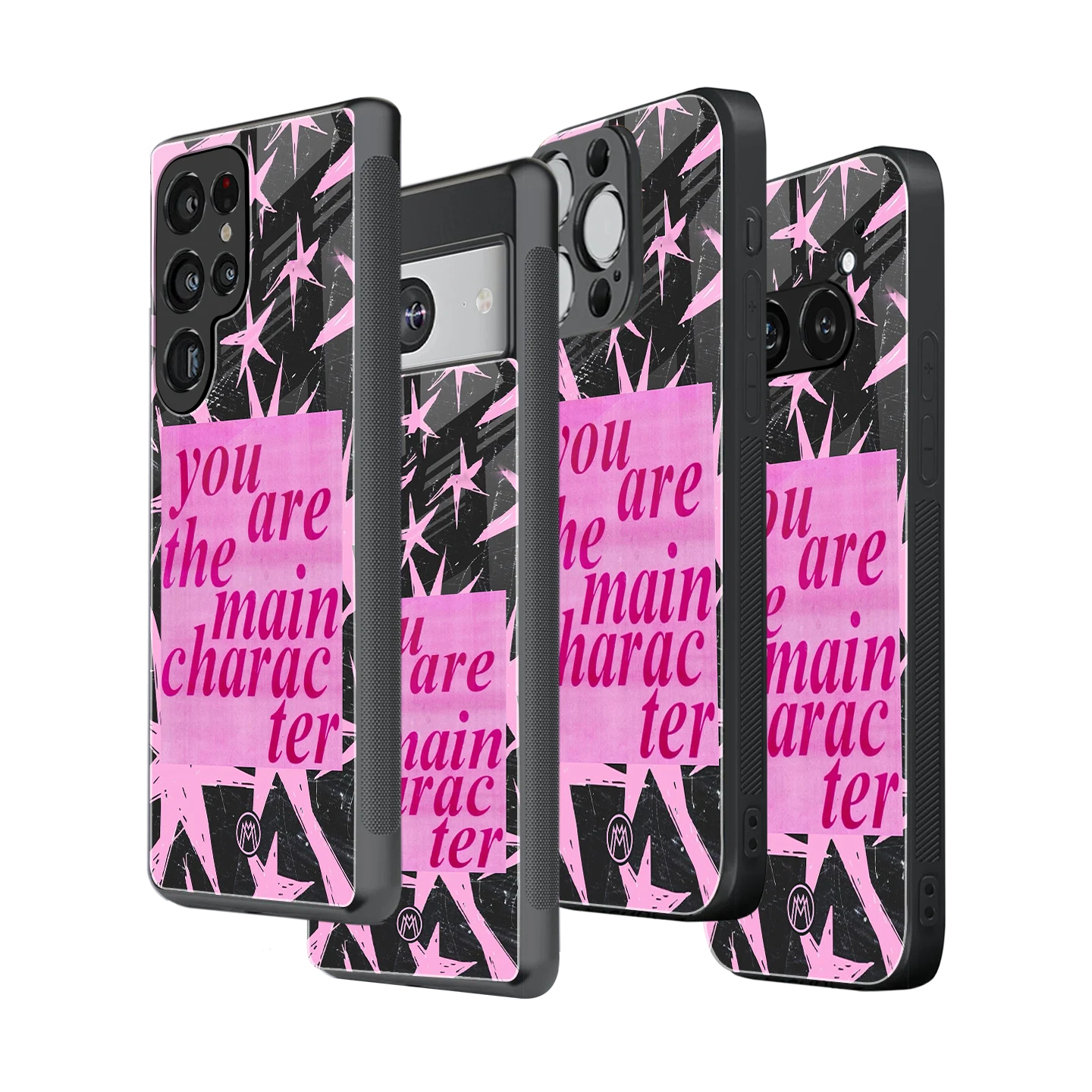 Stylish Glass Back Case for All Smartphones iPhone, Samsung, OnePlus, Pixel, Redmi, Oppo, Vivo, Motorola