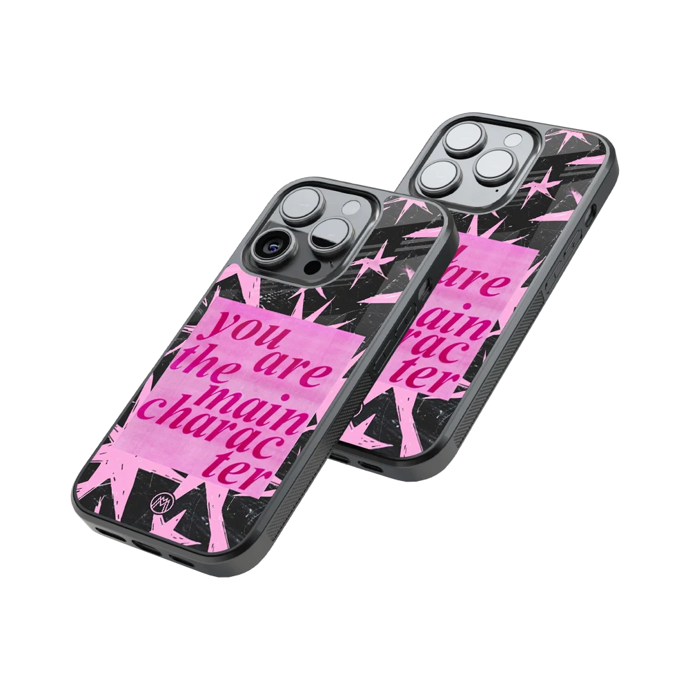 Protective Glass Back Phone Case Compatible with iPhone, Samsung, OnePlus, Pixel & More