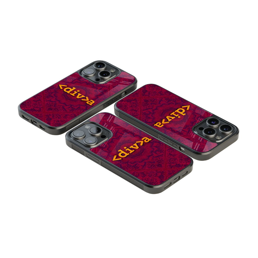 Luxury Glass Back Mobile Cover for iPhone, Samsung Galaxy, OnePlus, Pixel, Redmi & More