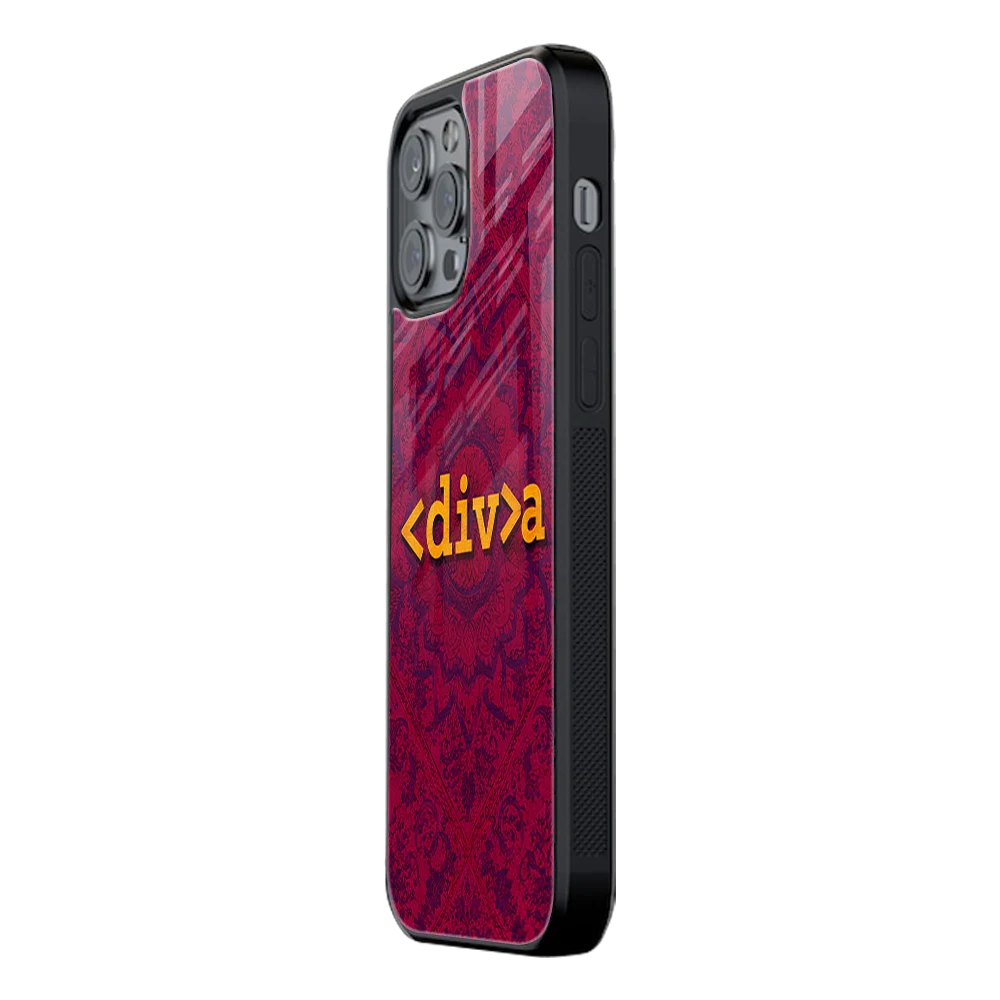 Slim Glass Back Phone Case for Multiple Brands iPhone, Samsung, Redmi, OnePlus, Oppo, Vivo