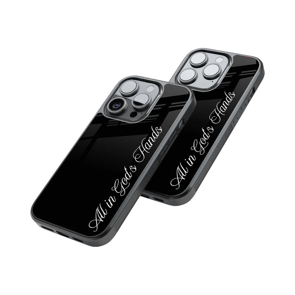 Protective Glass Back Phone Case Compatible with iPhone, Samsung, OnePlus, Pixel & More