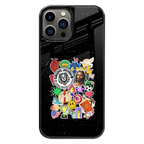 Premium Glass Back Mobile Phone Cover for iPhone, Samsung, OnePlus, Google Pixel, Redmi, Oppo, Vivo & Realme