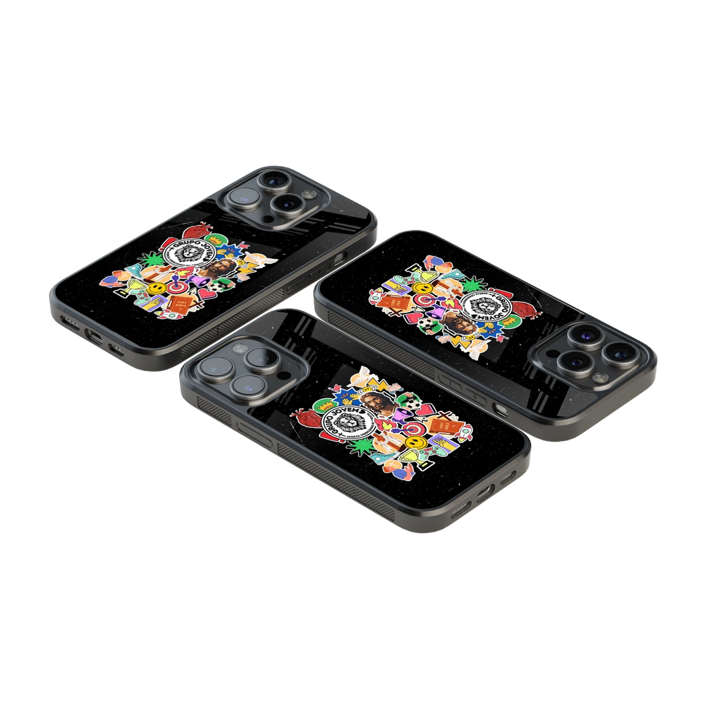 Luxury Glass Back Mobile Cover for iPhone, Samsung Galaxy, OnePlus, Pixel, Redmi & More