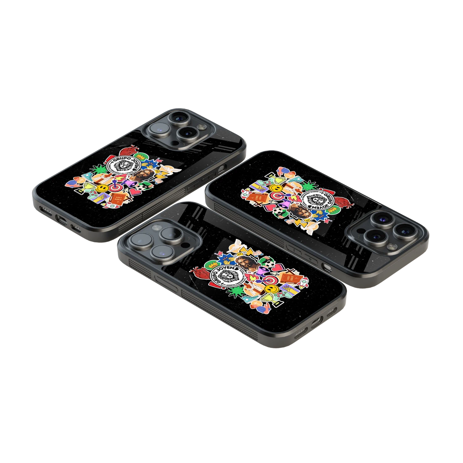 Luxury Glass Back Mobile Cover for iPhone, Samsung Galaxy, OnePlus, Pixel, Redmi & More