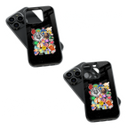 Trendy Glass Back Mobile Case for iPhone, Samsung, Redmi, OnePlus, Google Pixel, Motorola