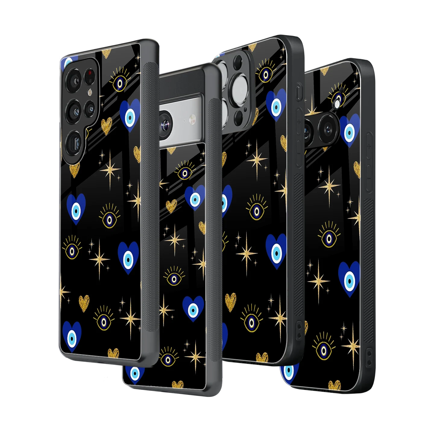 Stylish Glass Back Case for All Smartphones iPhone, Samsung, OnePlus, Pixel, Redmi, Oppo, Vivo, Motorola