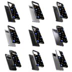 Durable Glass Back Mobile Case for iPhone, Samsung, OnePlus, Google Pixel, Redmi, Vivo, Oppo