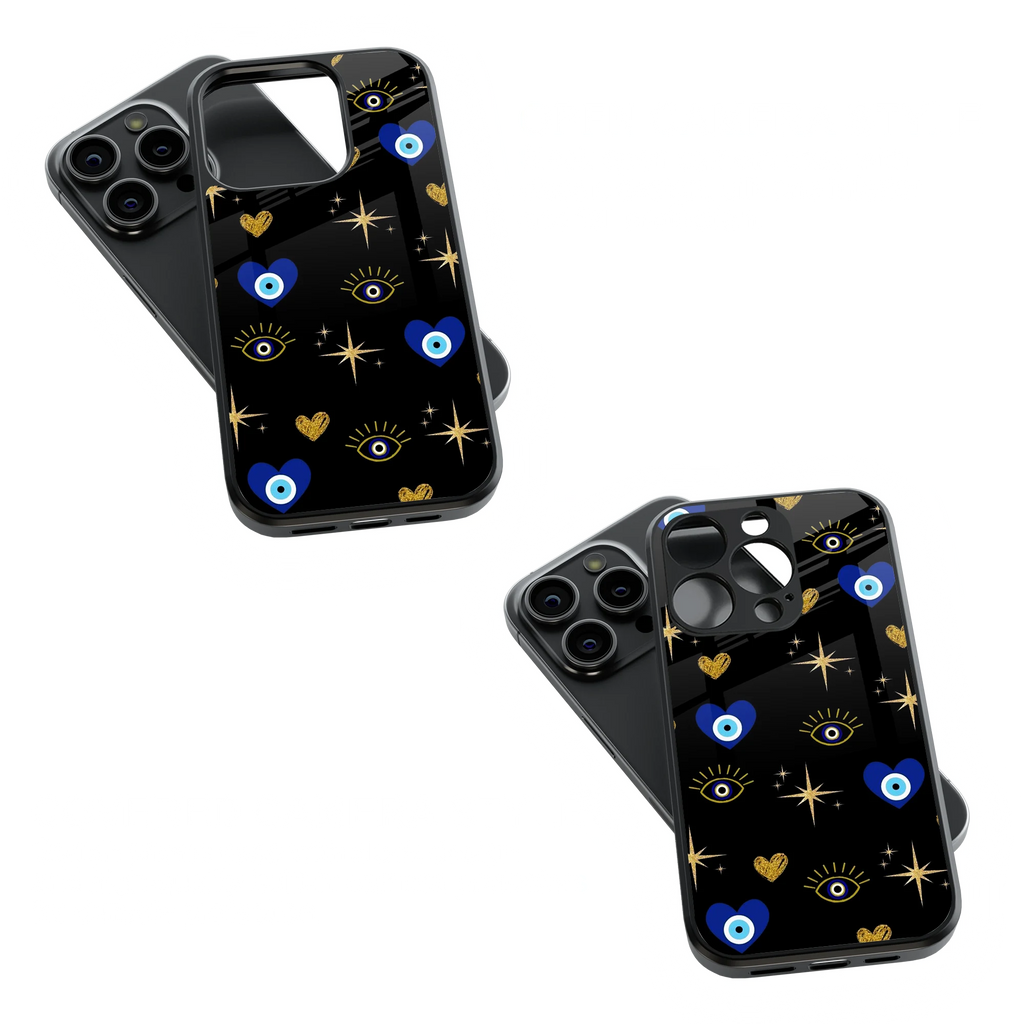 Trendy Glass Back Mobile Case for iPhone, Samsung, Redmi, OnePlus, Google Pixel, Motorola