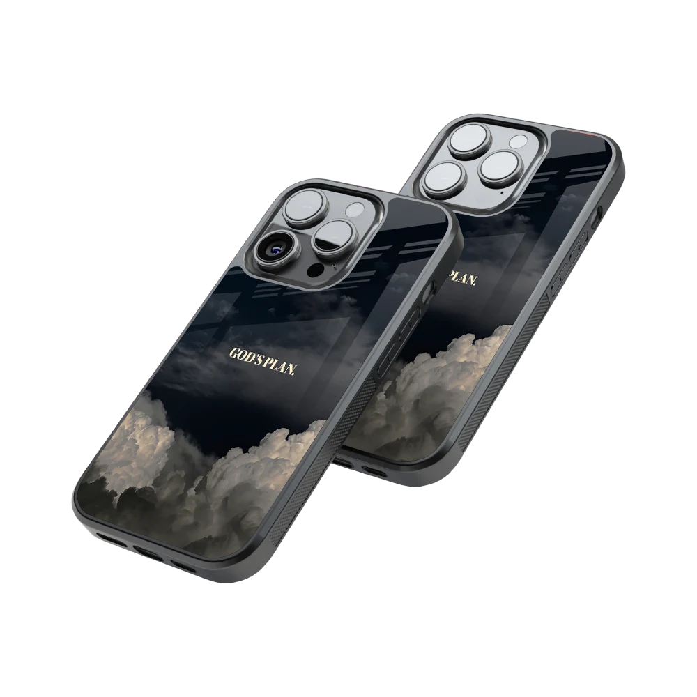 Protective Glass Back Phone Case Compatible with iPhone, Samsung, OnePlus, Pixel & More
