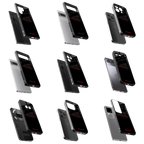 Durable Glass Back Mobile Case for iPhone, Samsung, OnePlus, Google Pixel, Redmi, Vivo, Oppo