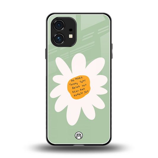 do more things back phone cover | glass case for nothing phone 1