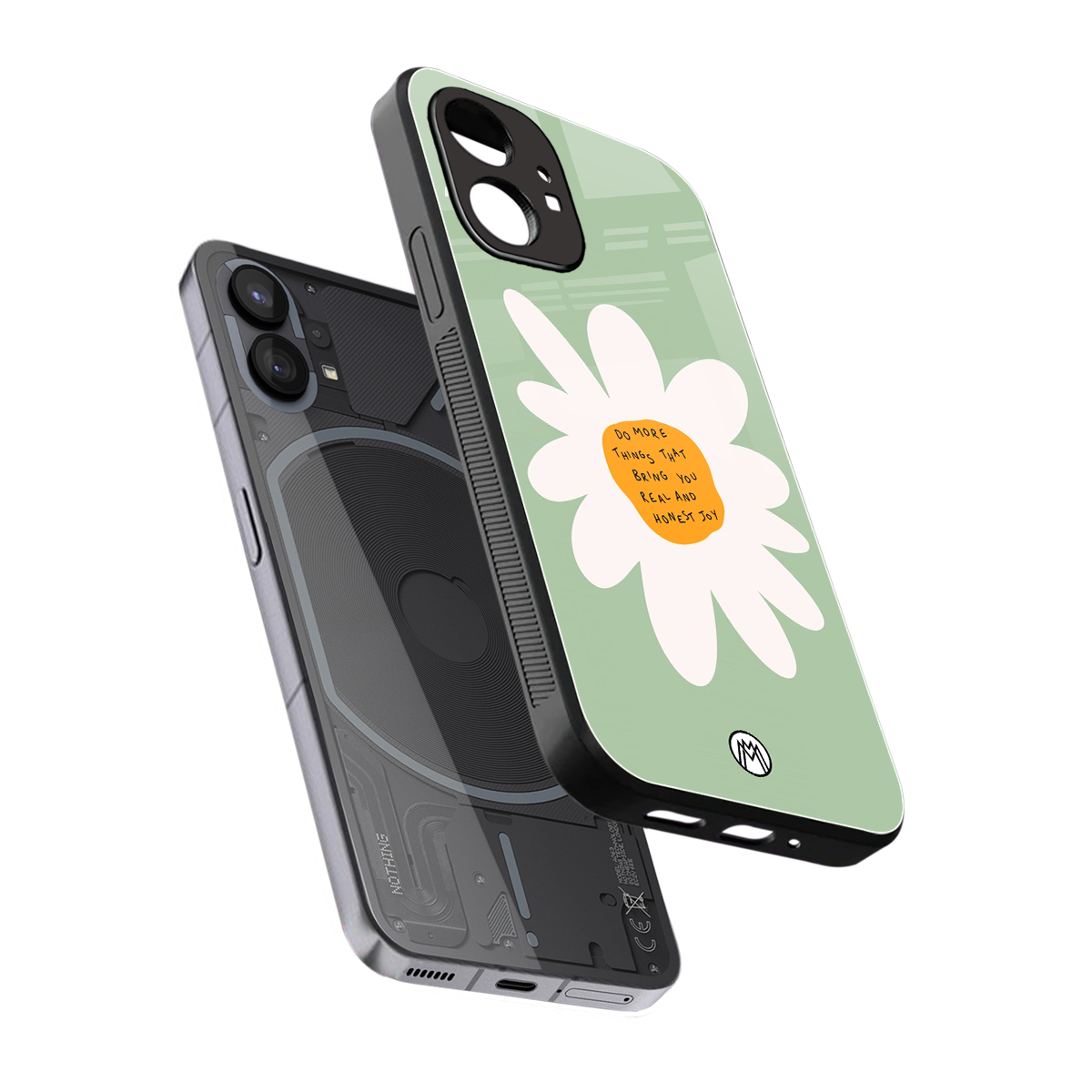 do more things back phone cover | glass case for nothing phone 1