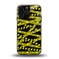do not cross warning back phone cover | glass case for iphone 13 pro max